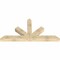 Ekena Millwork Saratoga Rough Sawn Timber Gable Bracket, Douglas Fir, 84"W x 42"H x 6"D x 6"F, 12/12 Pitch GBW084X42X0606SAR00RDF - alternate 4